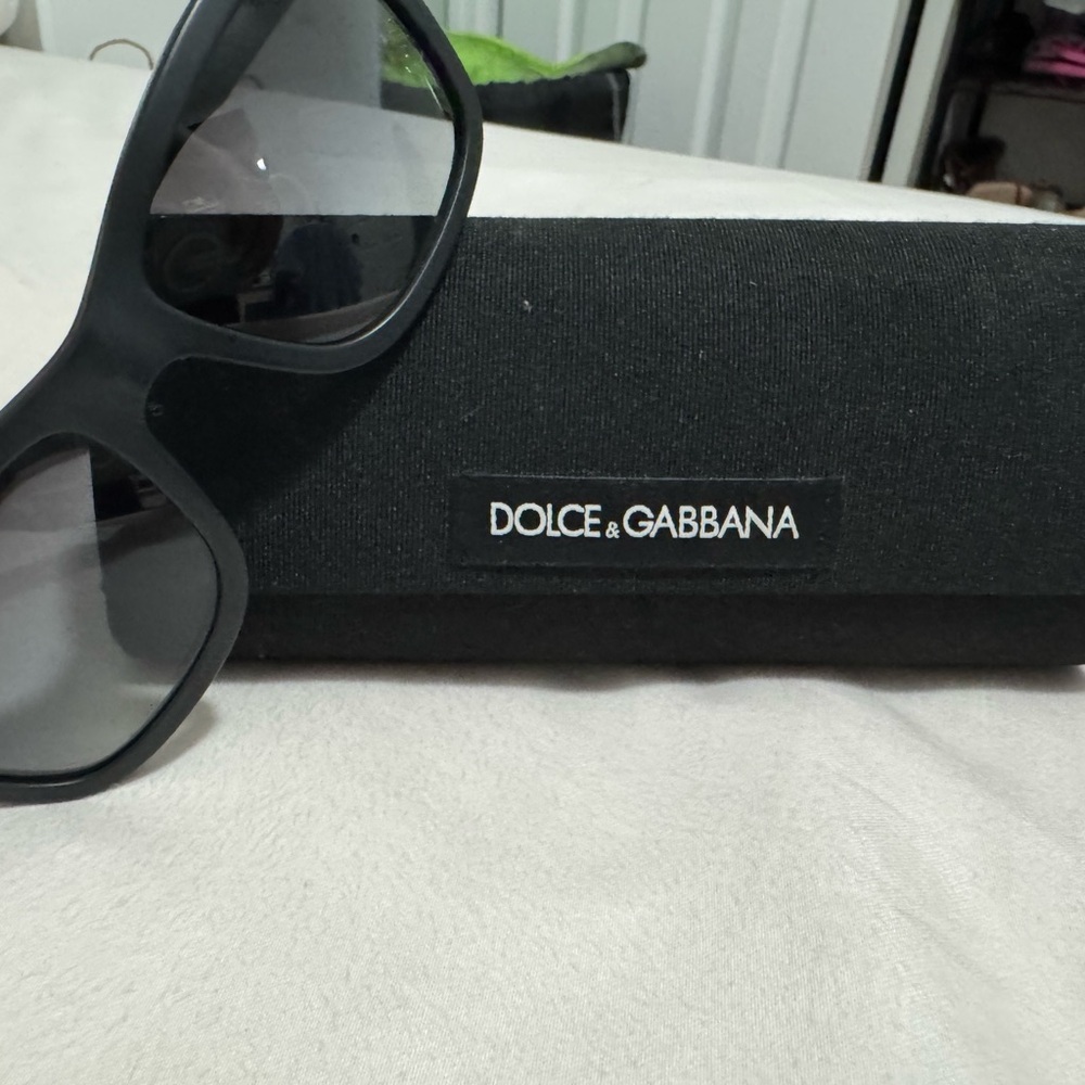 Dolce & Gabbana Black Classic Frame Sunglasses